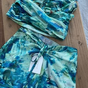 NWT Outcast clothing skirt set